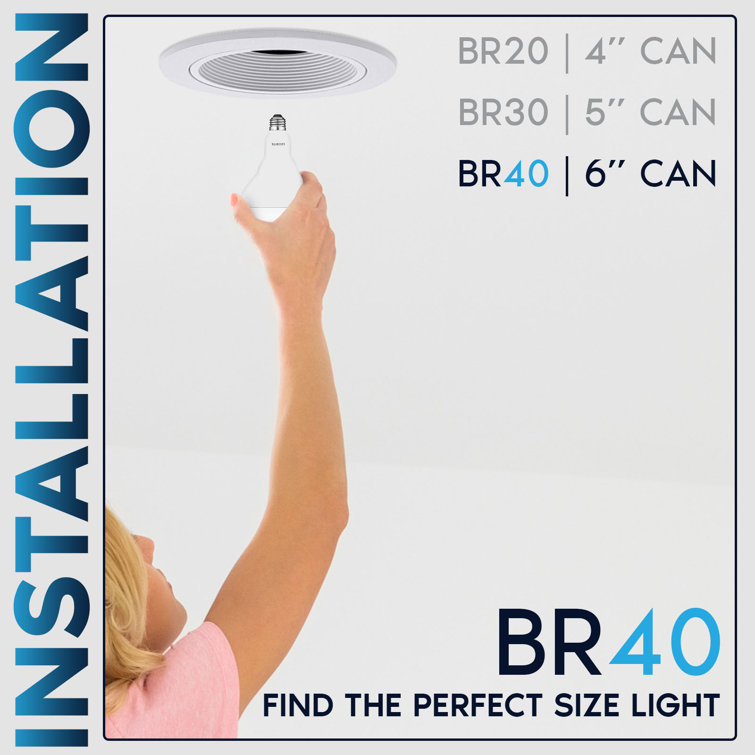 85 Watt Equivalent White Frosted Dimmable LED Flood Light Bulb