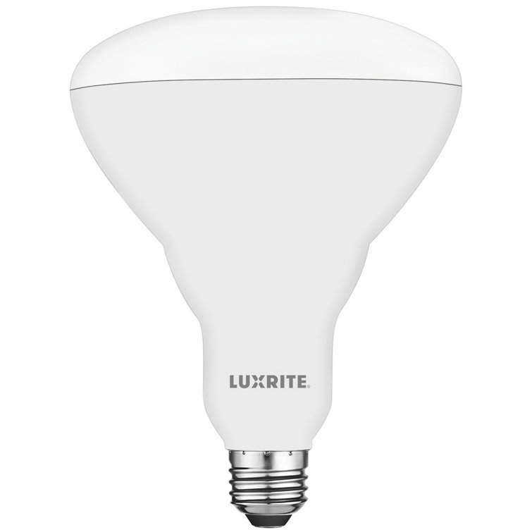 85 Watt Equivalent White Frosted Dimmable LED Flood Light Bulb
