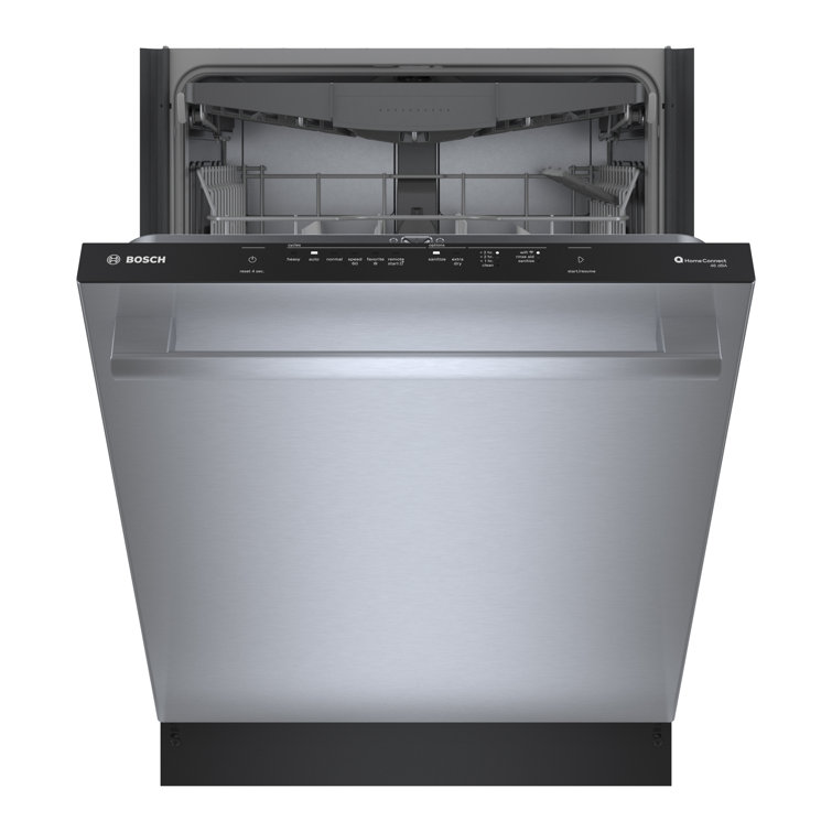 24" Stainless Steel Built-In Dishwasher with Top Control