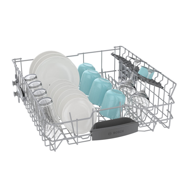24" Stainless Steel Built-In Dishwasher with Top Control