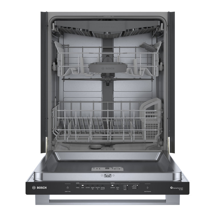 24" Stainless Steel Built-In Dishwasher with Top Control