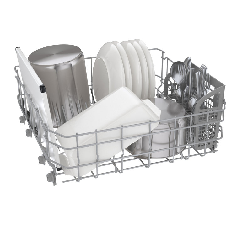 24" Stainless Steel Built-In Dishwasher with Top Control