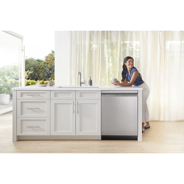 24" Stainless Steel Built-In Dishwasher with Top Control