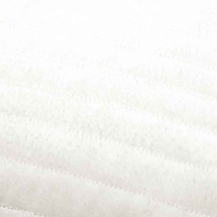 Beige Boucle Polyester 20" x 20" Throw Pillow Cover