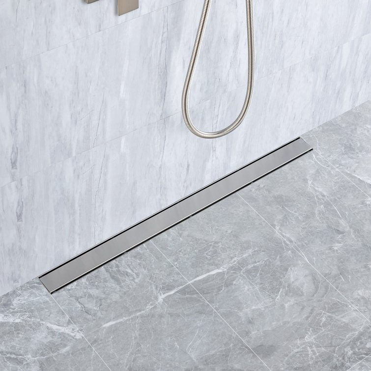 36'' Brushed Nickel Stainless Steel Linear Shower Drain