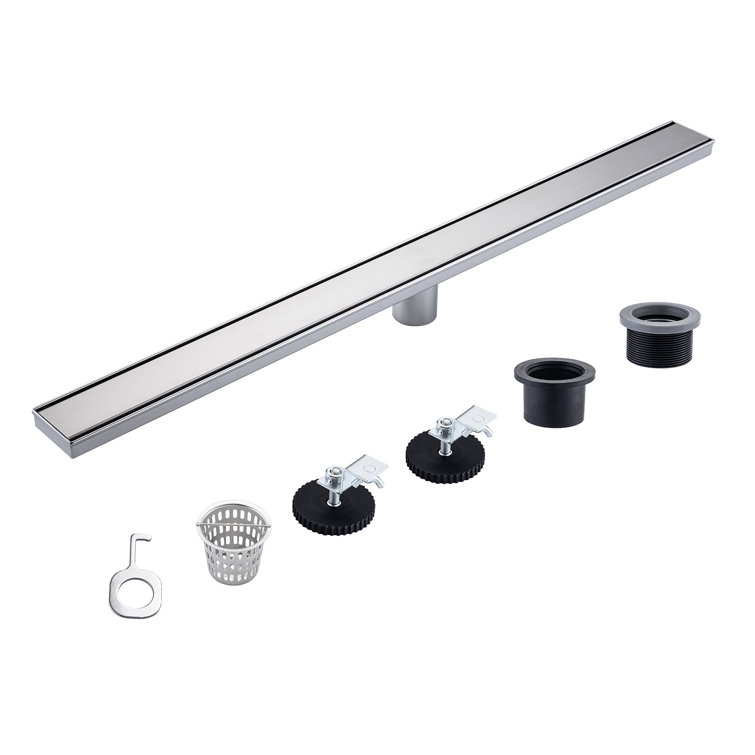 36'' Brushed Nickel Stainless Steel Linear Shower Drain