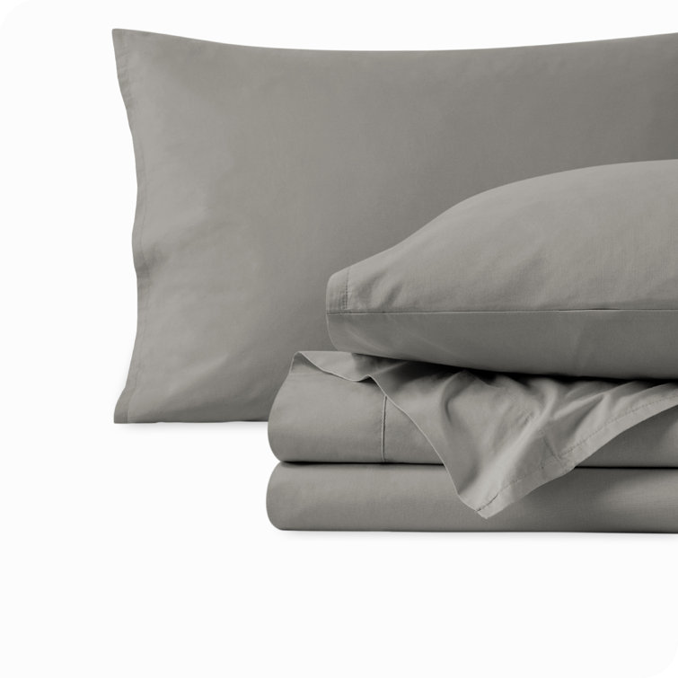 Bering Sea Organic Cotton Percale Queen Sheet Set