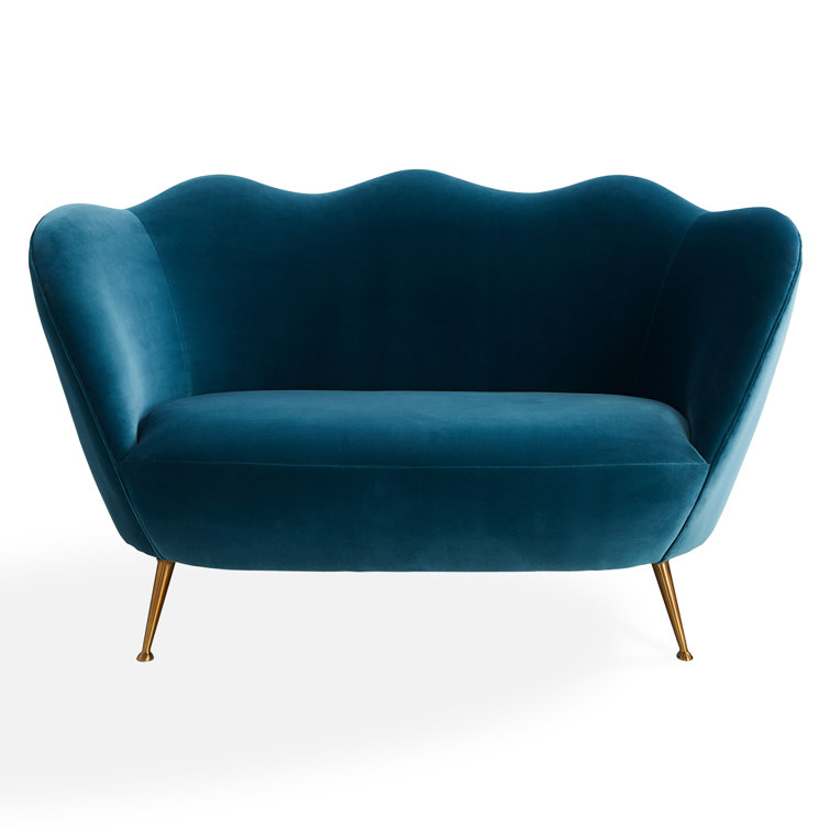 Ripple 56'' Upholstered Loveseat