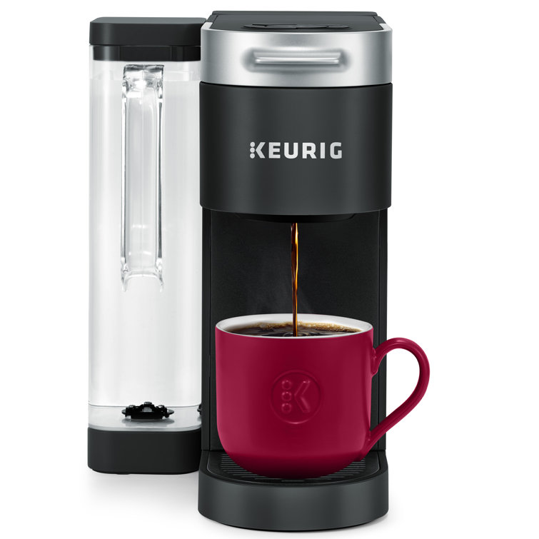 Elevated White Single-Serve Pod Coffee Maker with MultiStream Technology