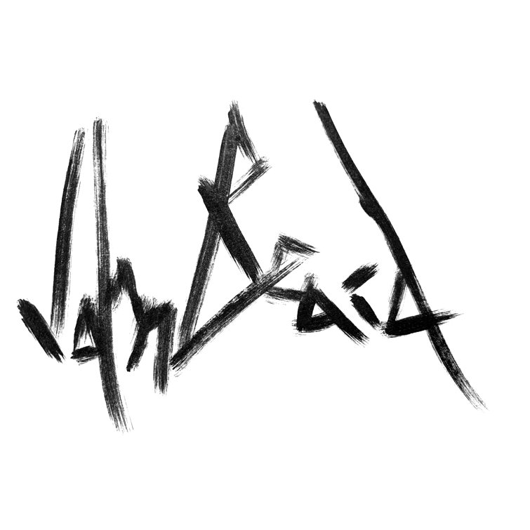 White and Gray Abstract Artist Enhanced Canvas Print, 20" x 20"