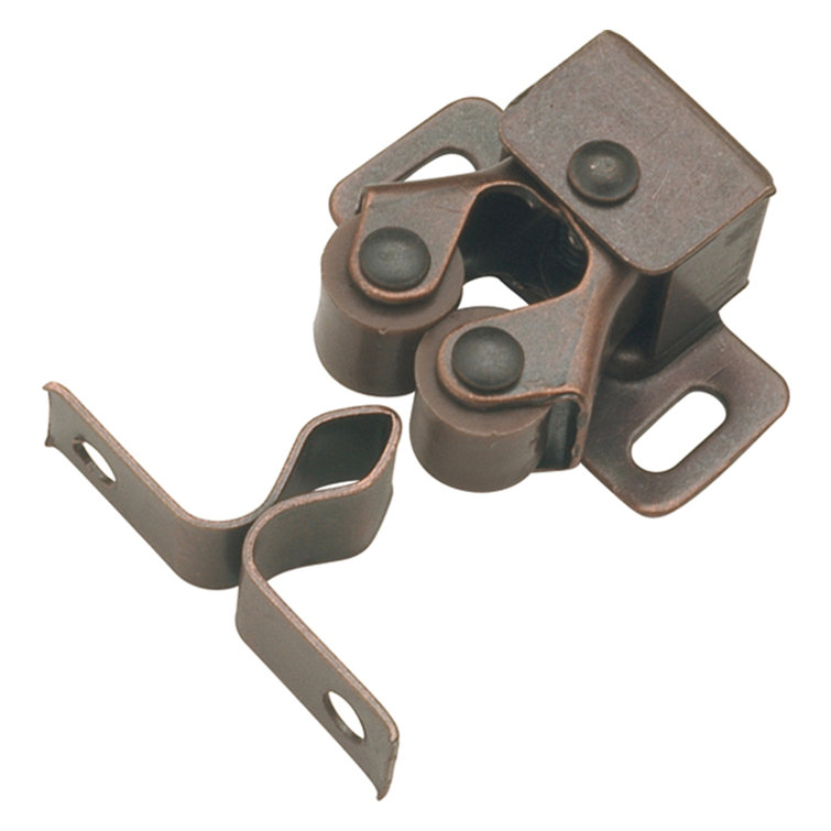 Statuary Bronze Cabinet Roller Catch 5-Pack