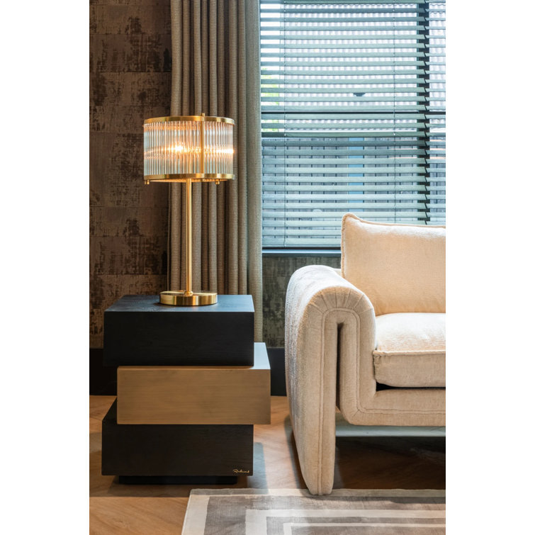 Sandro 91'' White Chenille Upholstered Sofa