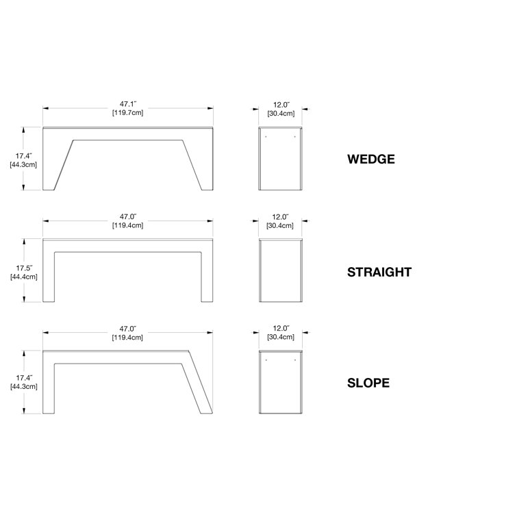 Leaf Green High-Density Polyethylene Slope Garden Bench