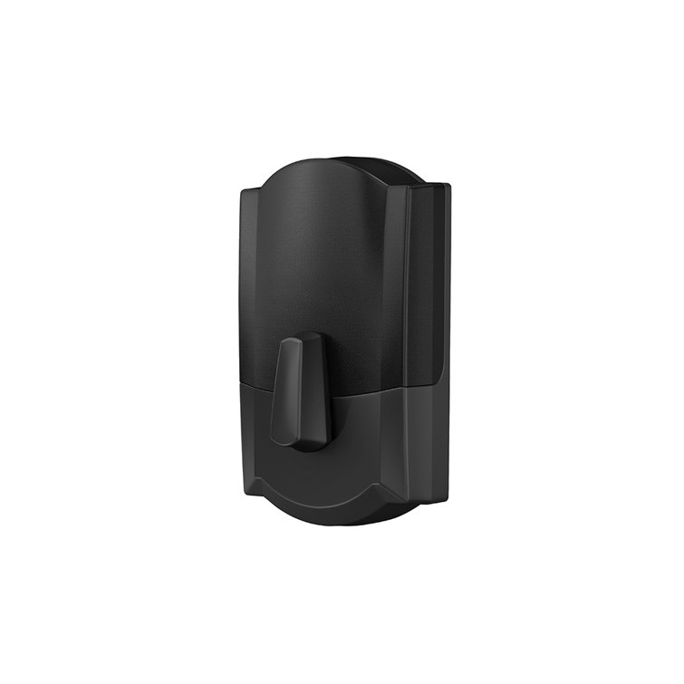 Matte Black Smart Wi-Fi Deadbolt with Touchscreen