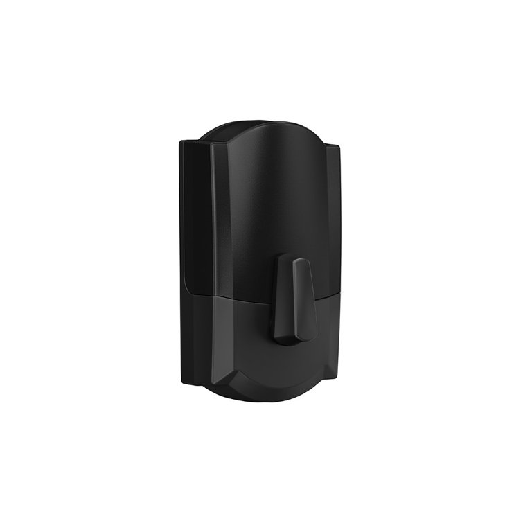 Matte Black Smart Wi-Fi Deadbolt with Touchscreen