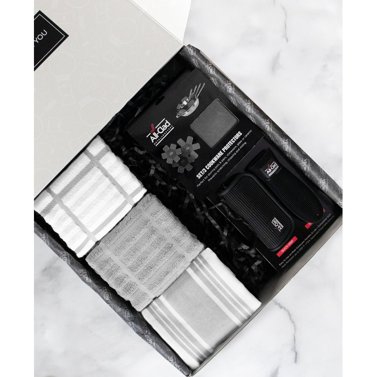 Titanium Jacquard Heat Resistant Kitchen Gift Set