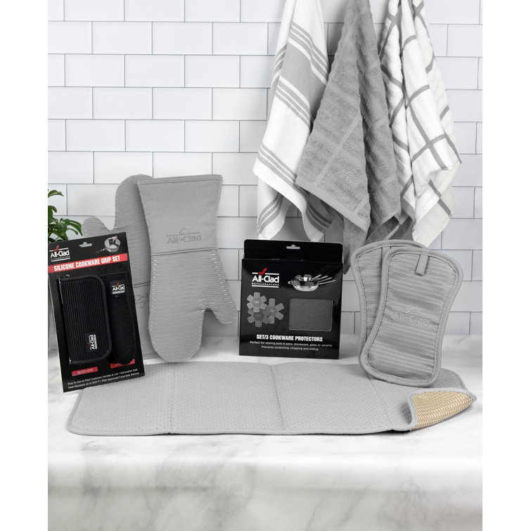 Titanium Jacquard Heat Resistant Kitchen Gift Set