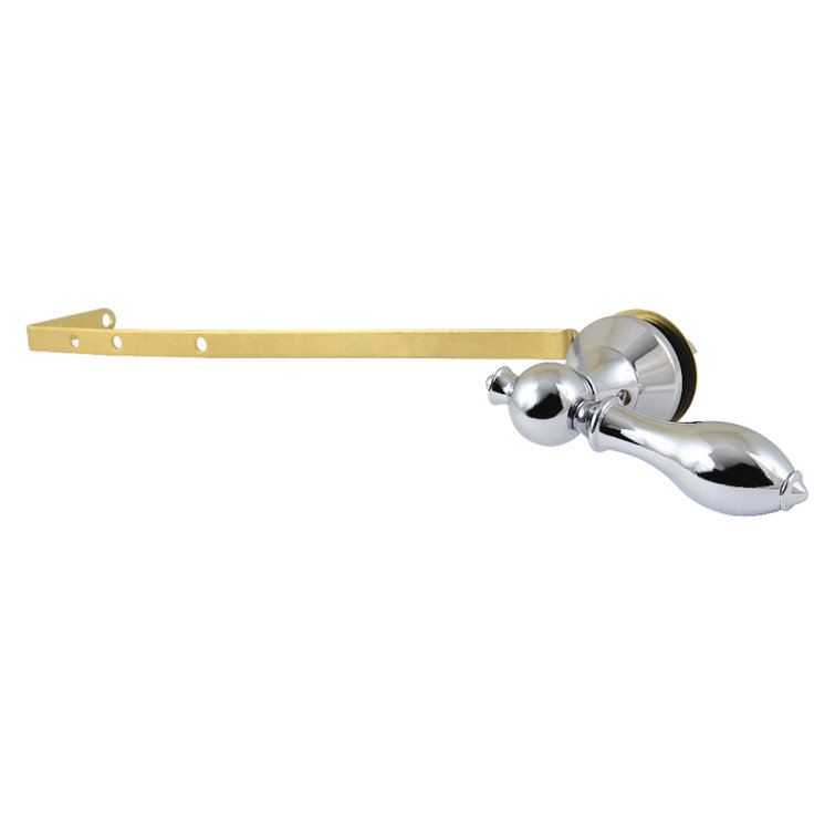 Polished Chrome Brass Universal Fit Toilet Tank Lever