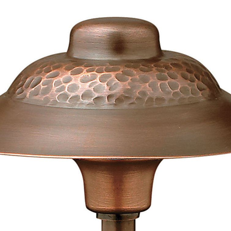 Essence Olde Copper LED Pathway Light with Frosted Shield