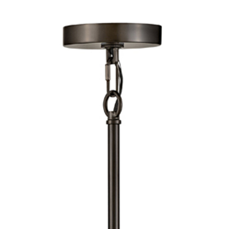 Ana Black Oxide 8-Light Crystal Chandelier