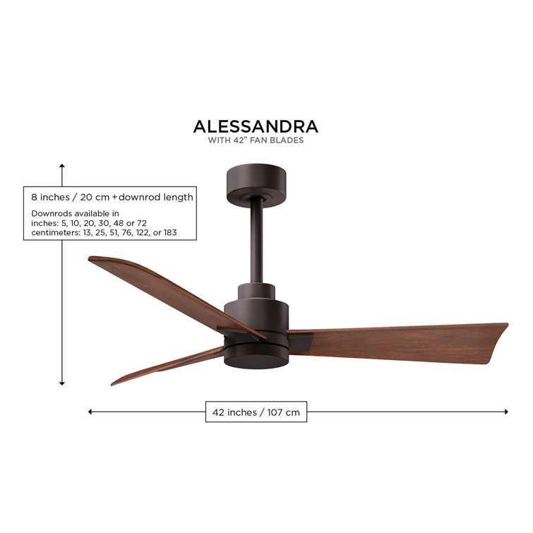56" Brushed Nickel and Barn Wood Tone Ceiling Fan with LED Light