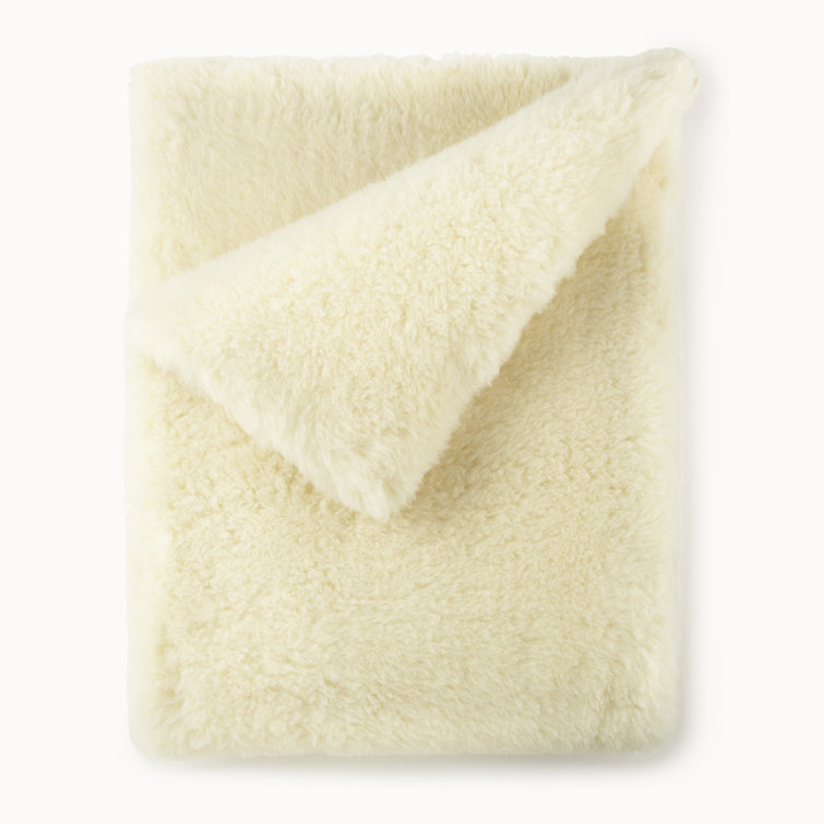 Natural Twin Wool Mattress Topper with 2" Pile