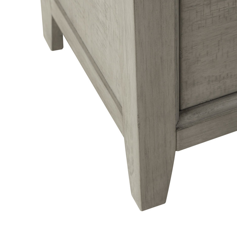 Cottage Charm Cream 5-Drawer Vertical Dresser with Felt-Lined Drawers