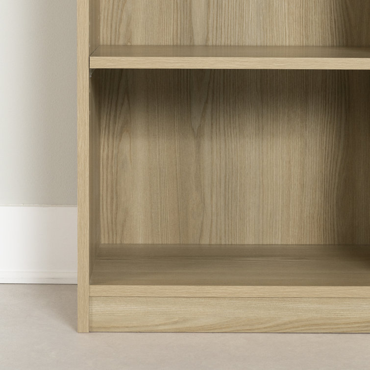 Natural Ash Adjustable 68.75" Tall Wooden Bookcase