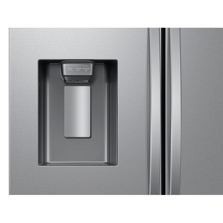 26 Cu Ft Stainless Steel French Door Refrigerator with Dual Ice Makers