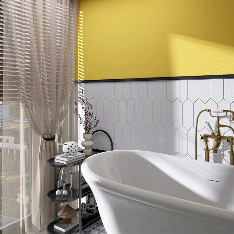 Taylor 3.94" x 11.81" Ceramic Wall Tile