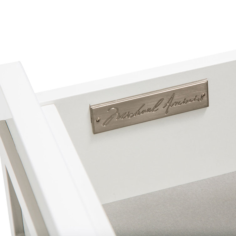 Cloud White 7-Drawer High Gloss Dresser with Soft Close