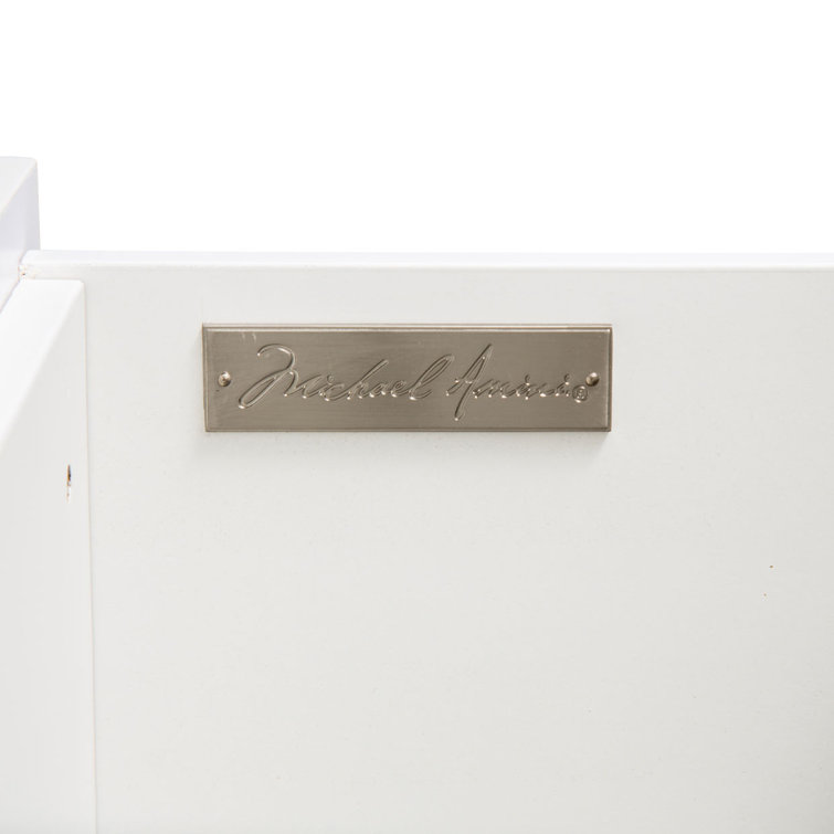 Cloud White 7-Drawer High Gloss Dresser with Soft Close