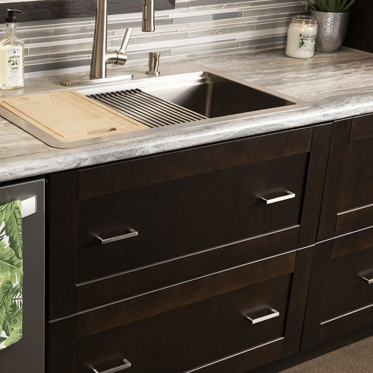 Stainless Steel Brushed Cabinet Pulls 10-Pack with Mounting Hardware