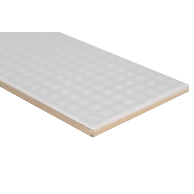 Dusk 3D Gray Patterned Glossy Ceramic Subway Wall Tile
