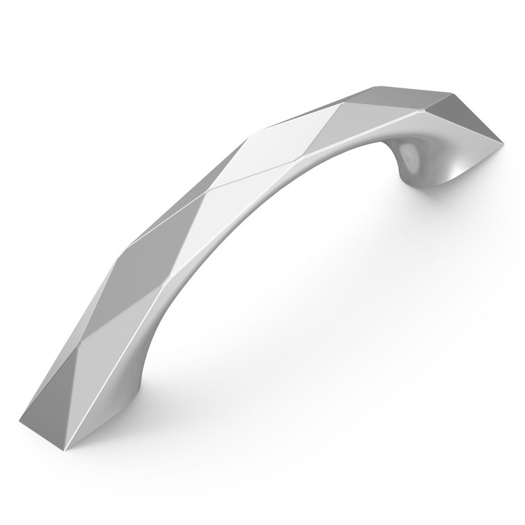Karat Chrome 3" Modern Industrial Cabinet Pulls