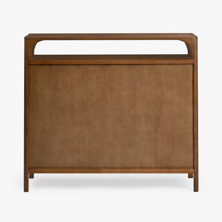Walnut Double Dresser with Soft Close Drawers
