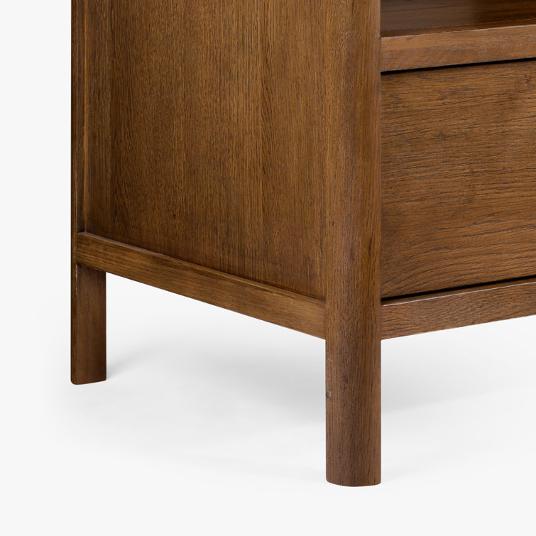 Walnut Double Dresser with Soft Close Drawers