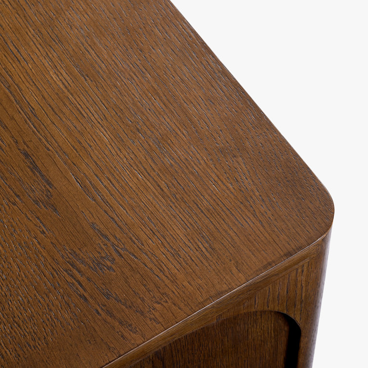 Walnut Double Dresser with Soft Close Drawers