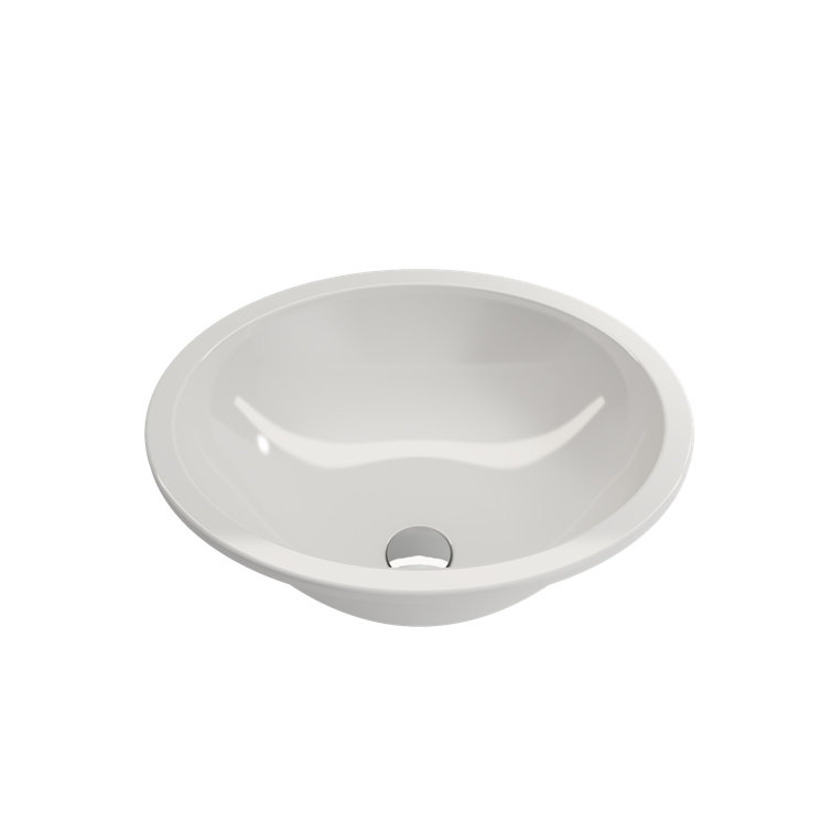 Parma 22" White Ceramic Undermount Oval Bathroom Sink