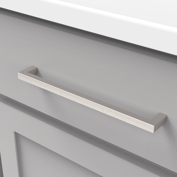 Modern Brass Steel Cabinet Handle with Mounting Hardware