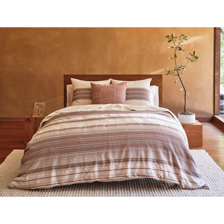 Celeste Undyed Organic Cotton 22" Pillow Cover