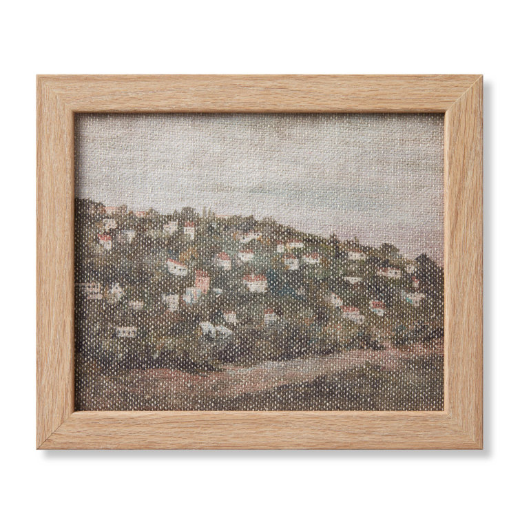 Amber Lewis Multi-Color Cotton and Polyester Hillside Wall Art