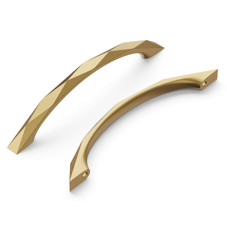 Champagne Bronze Modern Kitchen Cabinet Handles with Mounting Hardware