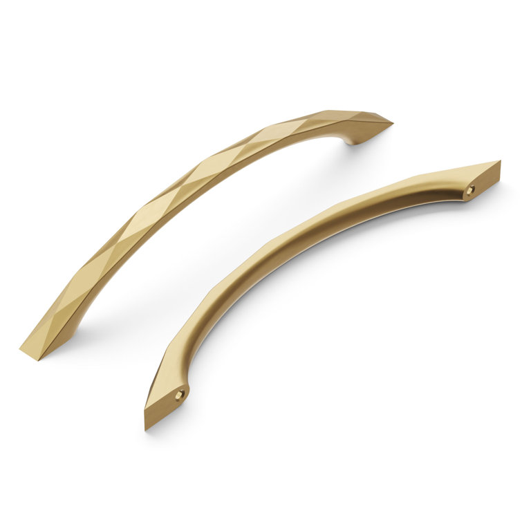 Champagne Bronze Modern Kitchen Cabinet Pulls with Mounting Hardware