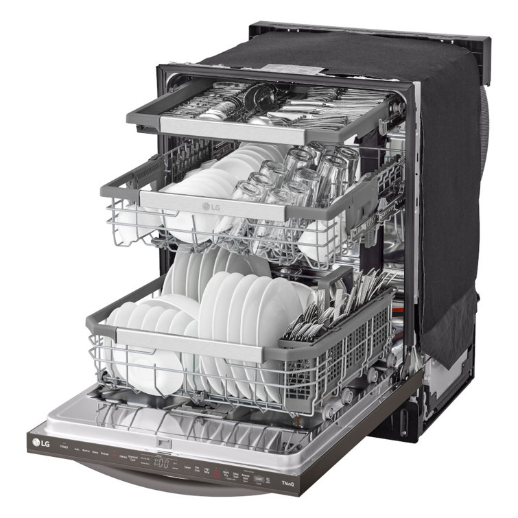 LG LDTH7972D Smart Top Control Dishwasher With 1-Hour Wash & Dry, Quadwash Pro, Truesteam And Dynamic Heat Dry