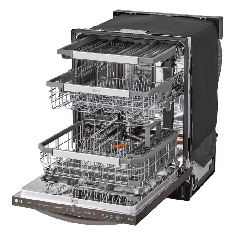 LG LDTH7972D Smart Top Control Dishwasher With 1-Hour Wash & Dry, Quadwash Pro, Truesteam And Dynamic Heat Dry