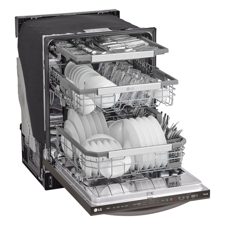 LG LDTH7972D Smart Top Control Dishwasher With 1-Hour Wash & Dry, Quadwash Pro, Truesteam And Dynamic Heat Dry