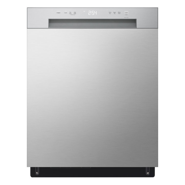 24'' Stainless Steel Front Control Dishwasher with Dynamic Dry