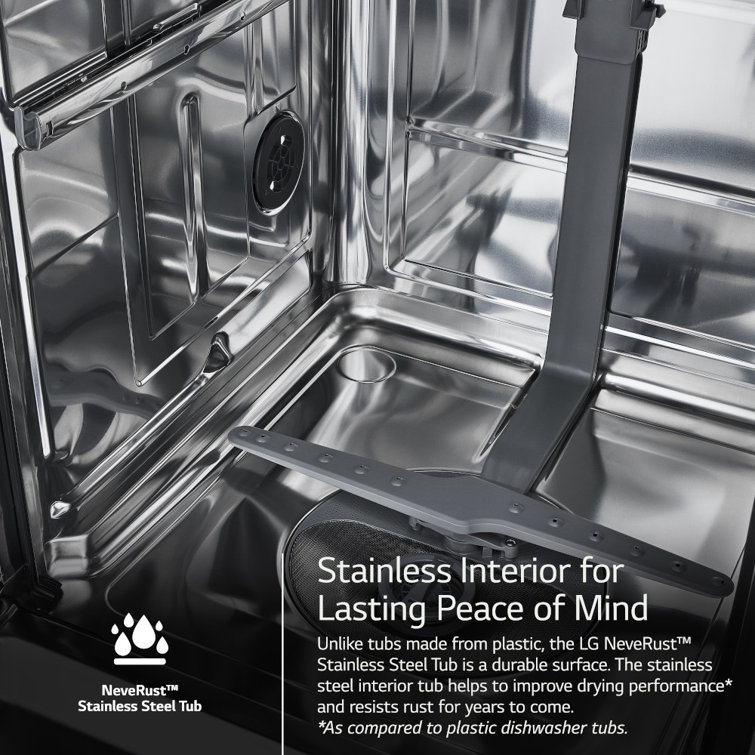 24'' Stainless Steel Front Control Dishwasher with Dynamic Dry