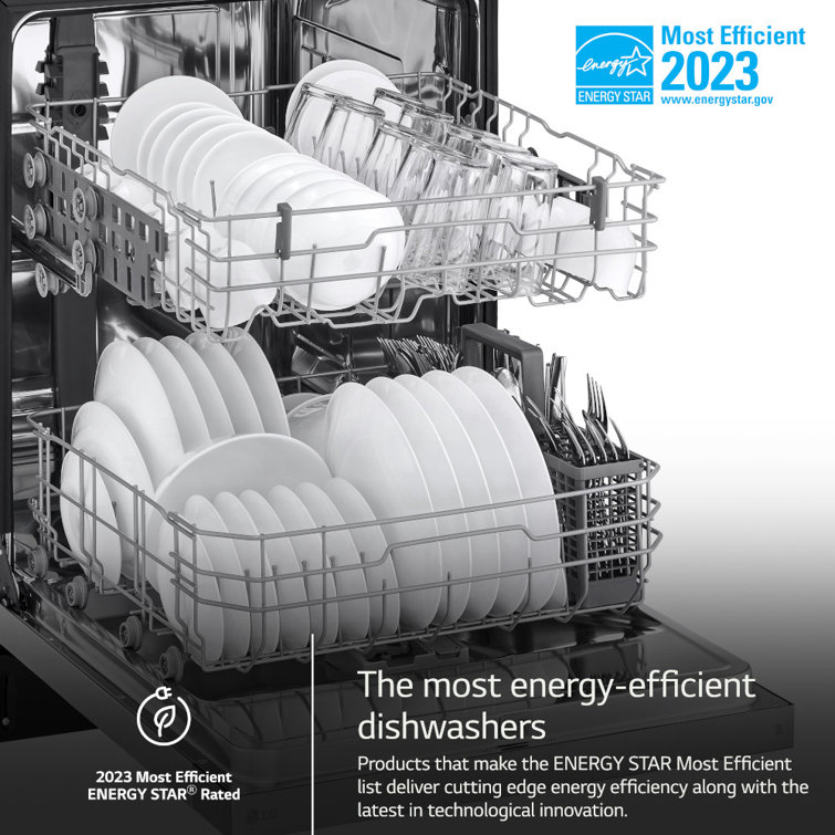 24'' Stainless Steel Front Control Dishwasher with Dynamic Dry